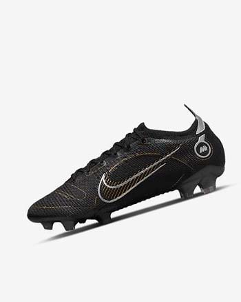 Nike Mercurial Vapor 14 Elite FG Negros Metal Plateados Grises Metal Dorados | MX 2344